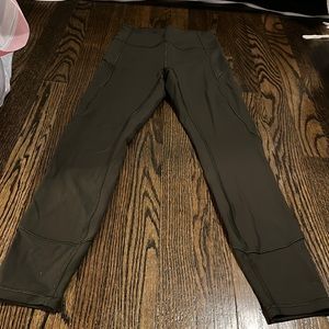 Lululemon olive green leggings